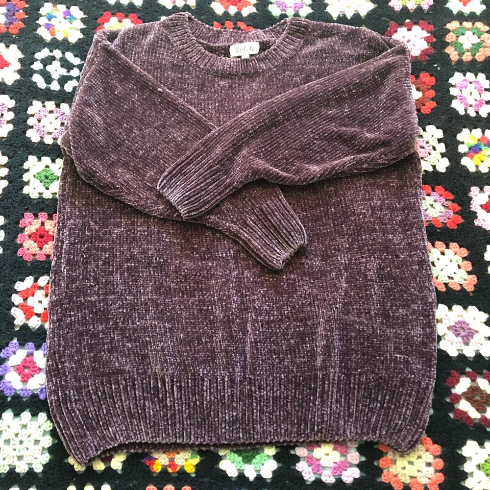 💜 cozy oversized sweater
